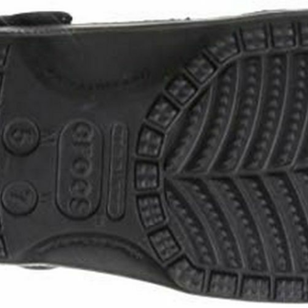 NEW Crocs Baya Black Roomy Fit UNISEX SANDALS SHOES SIZE MEN 7 WOMENS 9 - Picture 4 of 8
